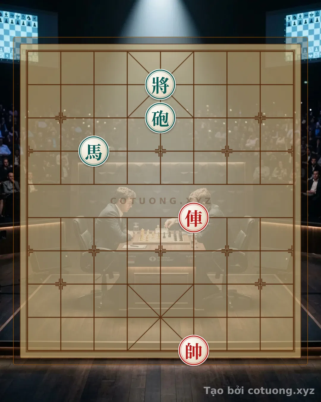 Challenge: Red General Advances - Hidden Strategy - Can you solve it?