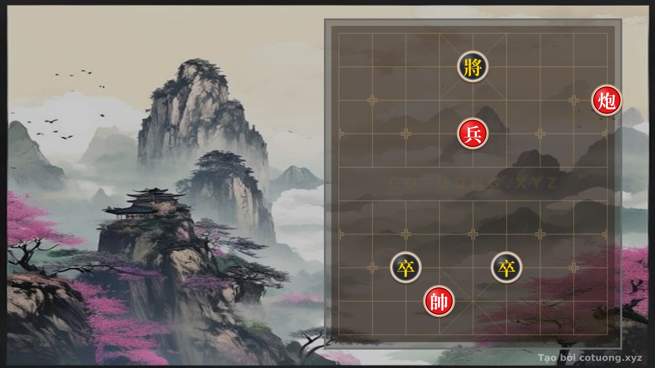 Thế cờ: Xiangqi (Chinese Chess): Static Defense - Life-and-Death Tactics in the 'Empty Cannon' Formation — Cờ Tướng Online