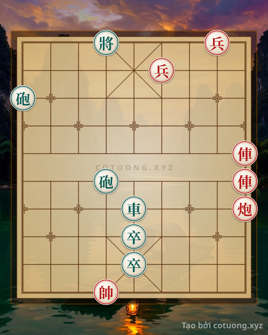 Challenge: Xiangqi: The 'Rook Thrust' Strategy - Lessons from a Historic Battle - Can you solve it?
