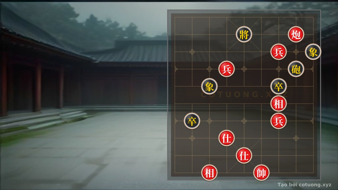 Thế cờ: Endgame Mastery: Cannon 3 Pawns 2 Advisors 2 Elephants vs. Cannon 2 Pawns 2 Elephants - Secrets to a Glorious Counterattack — Cờ Tướng Online