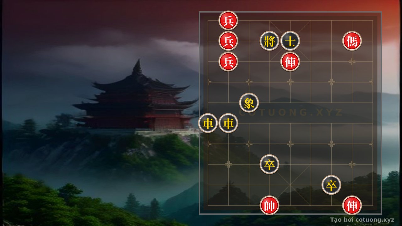 Thế cờ: Xiangqi Opening: Red Rook Thrust with the Red General — Cờ Tướng Online