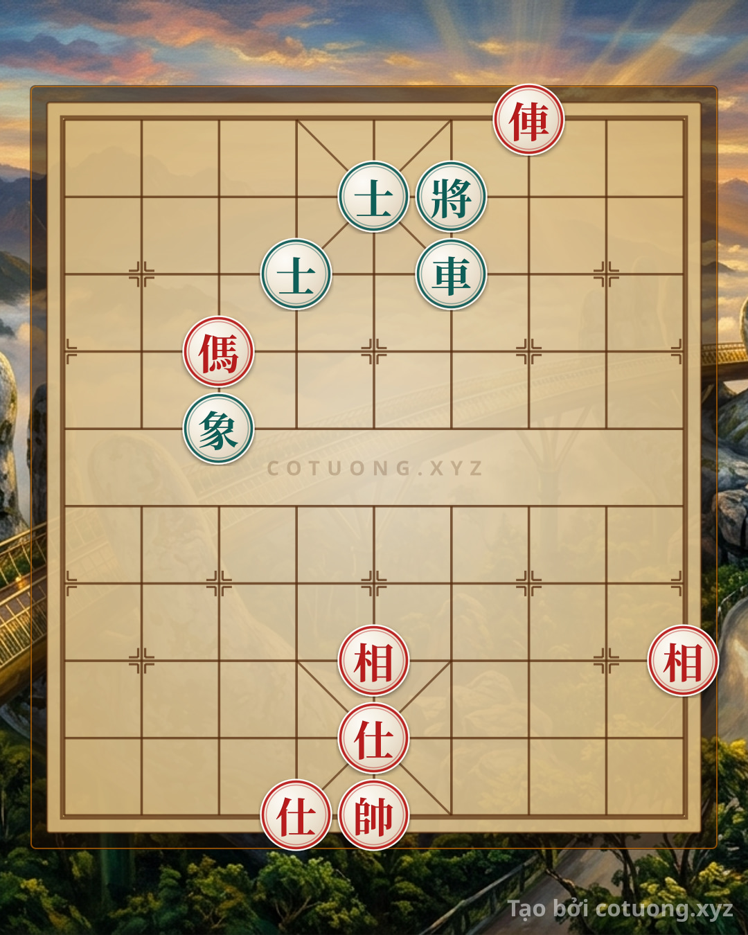 Challenge: Red Rook on File 3, Rank 10: An Extremely Powerful Strategy in Chinese Chess - Can you solve it?