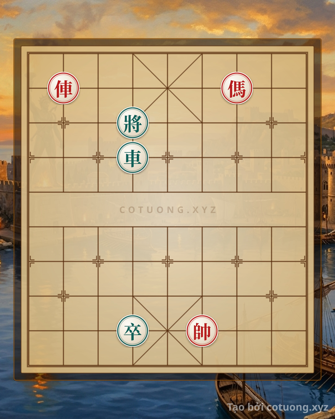 Challenge: The 'Red Chariot on File 8' Trick - Unique Counterattack Artistry in Xiangqi - Can you solve it?