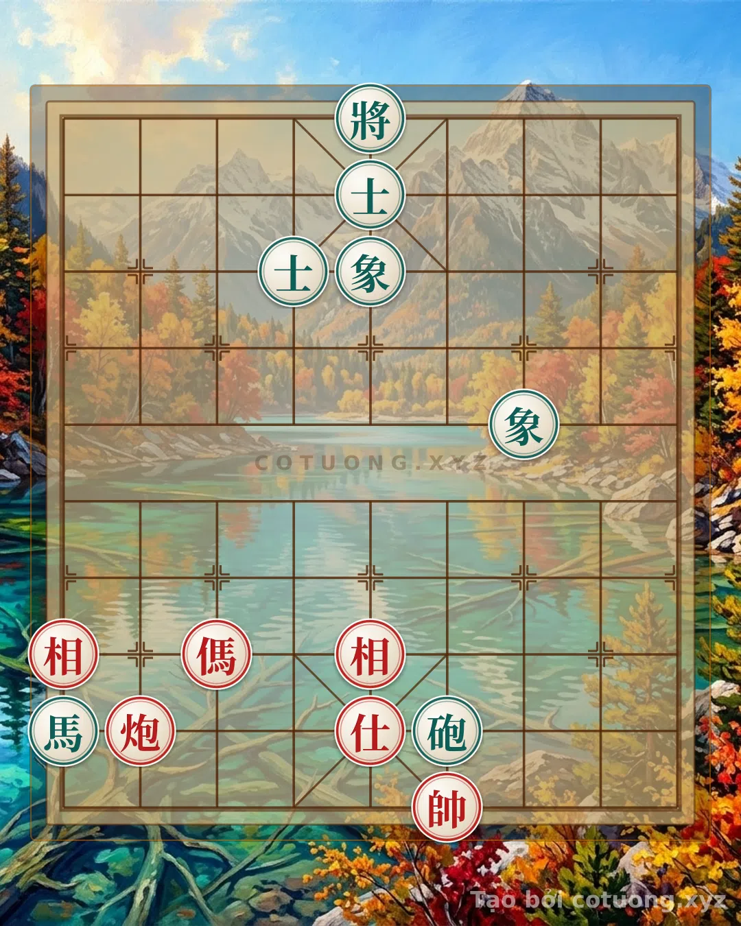 Thế cờ: Cờ Thế Cổ Truyền: 