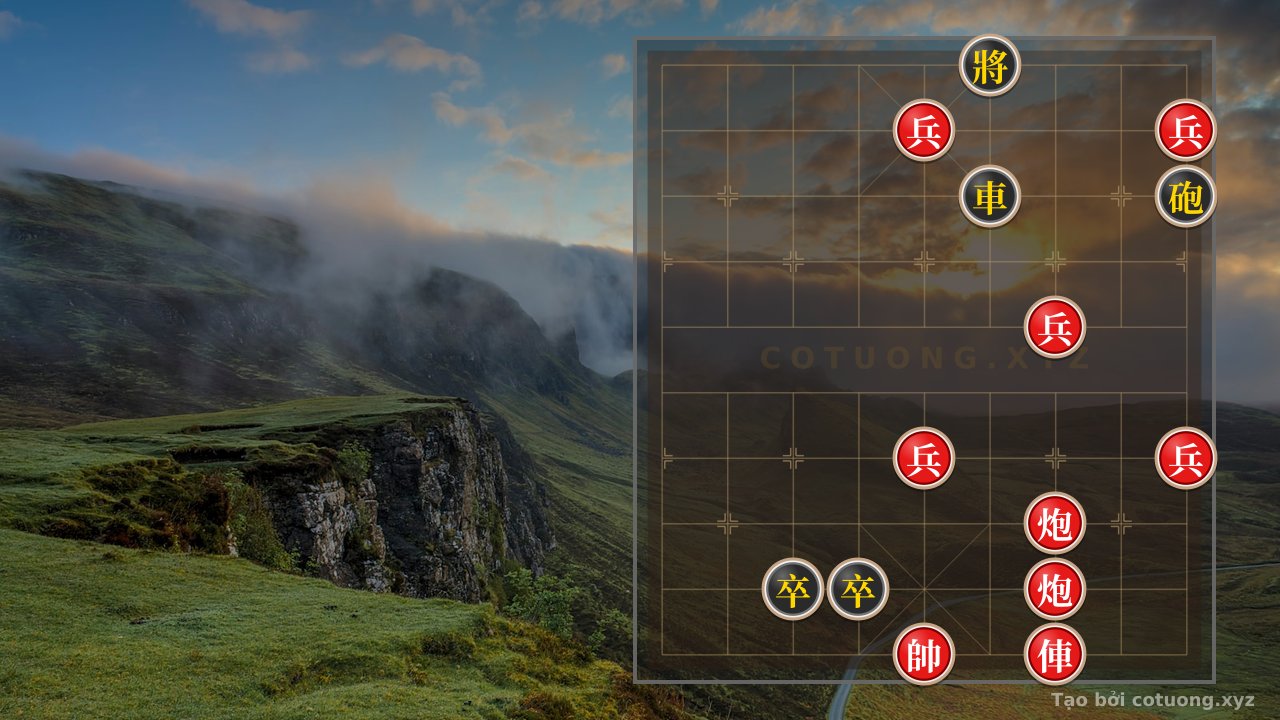Thế cờ: Blitz Checkmate: The Optimal Path for Red to Seal the Game in 3 Moves — Cờ Tướng Online