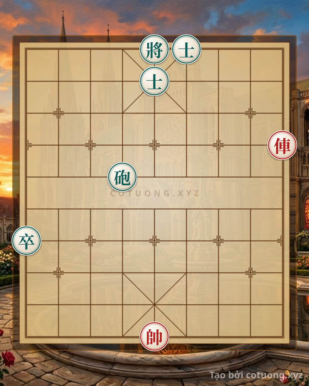 Challenge: Red Chariot's Escape: The Strategy of Attacking the Black Advisor in a Checkmate Position - Can you solve it?