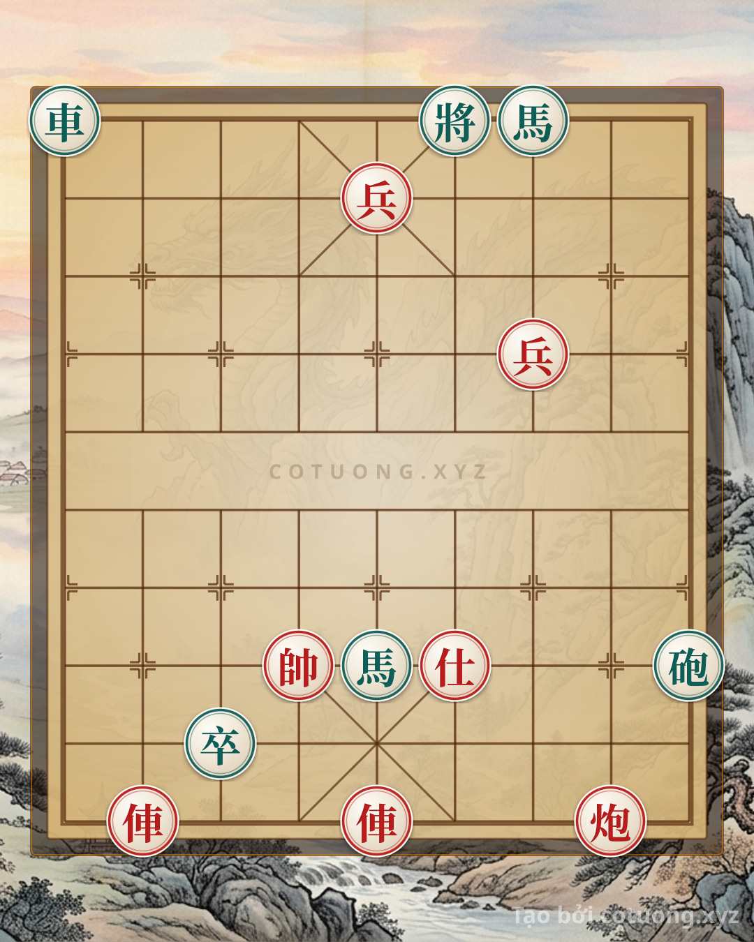Challenge: The Classic Cannon Trap: Red's Heartbreaking Move Defeats Black's Fortress in One Move - Can you solve it?