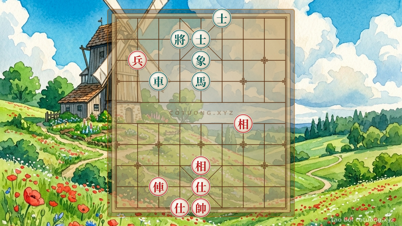 Thế cờ: Xiangqi (Chinese Chess) Opening Strategy: Red's 2 Rooks and 2 Bishops Clash – The Art of the Red Opening — Cờ Tướng Online