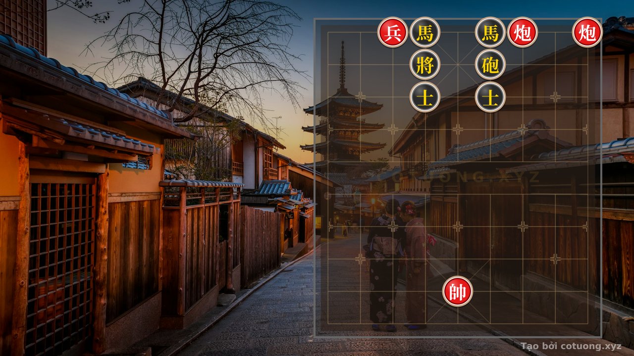Thế cờ: Red Pawn on File 7, Rank 10: The Secret to Breaking the Black Double Horses in a Level 8 Battle — Cờ Tướng Online