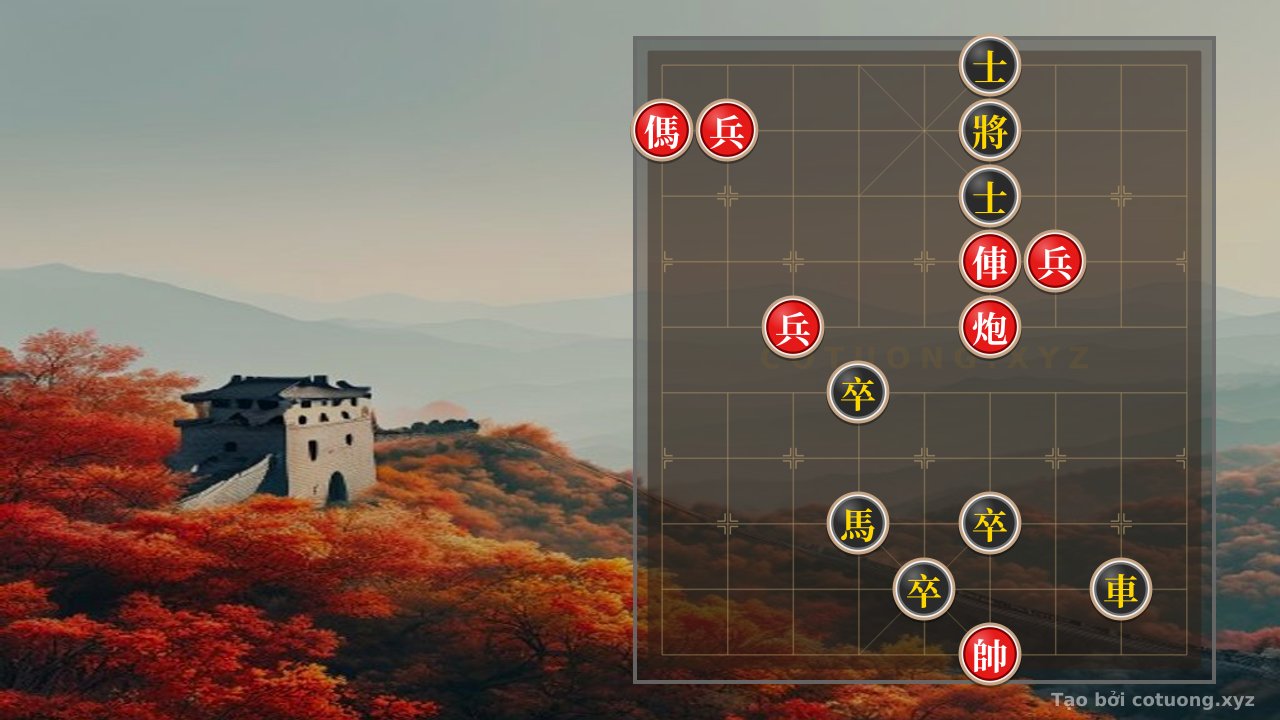 Thế cờ: Xiangqi: Strategy 'Red Chariot on File 4' - Secret to Breaking Black's Defense — Cờ Tướng Online
