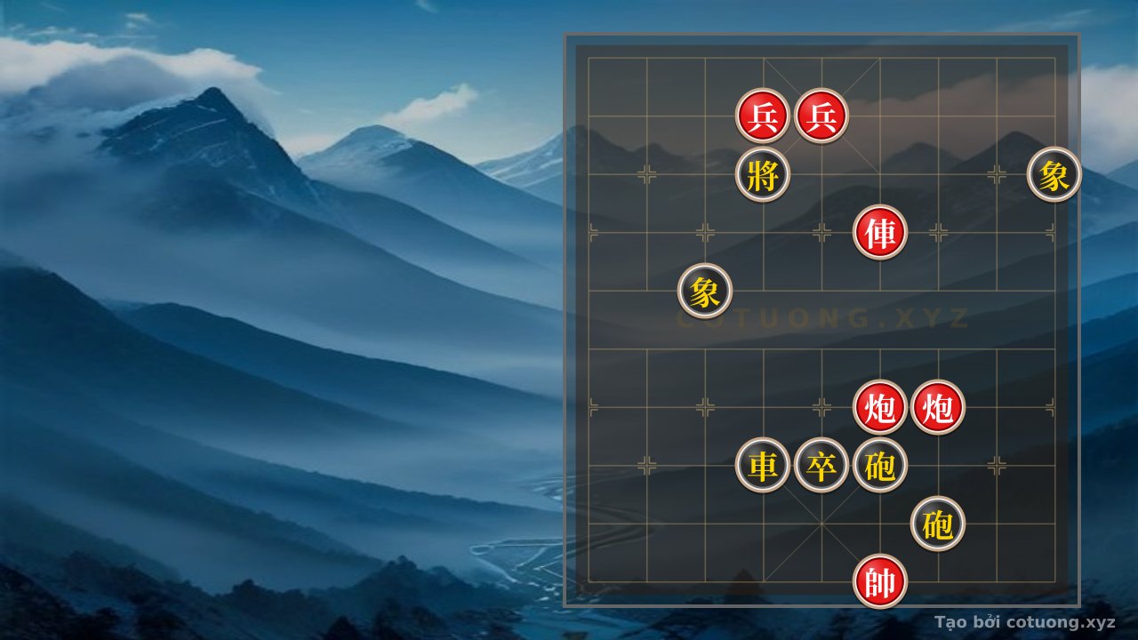 Thế cờ: Subtle Traps in the Black Chariot and Red Cannon Formation: Tactical Secrets for the Red Player — Cờ Tướng Online