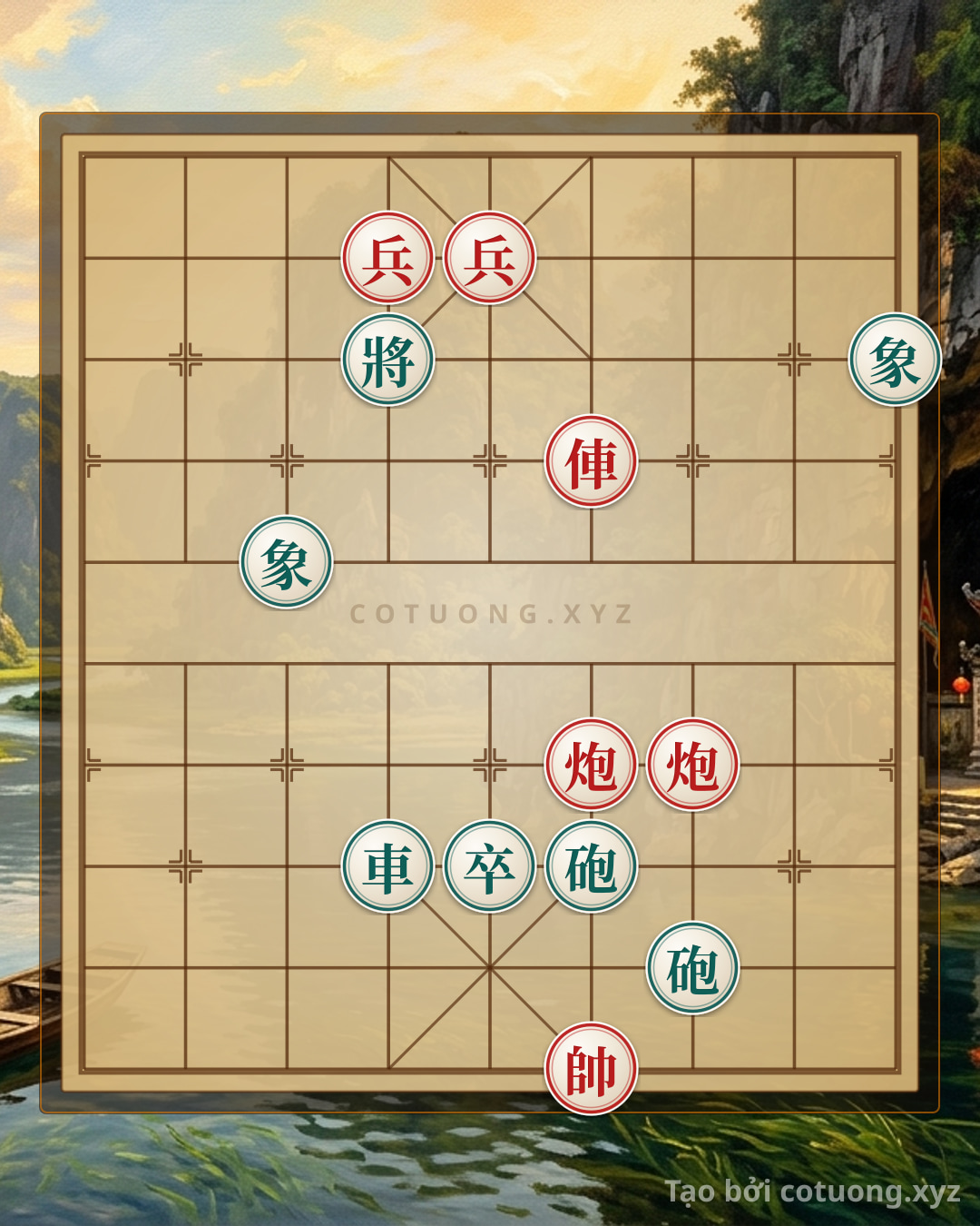 Challenge: Subtle Traps in the Black Chariot and Red Cannon Formation: Tactical Secrets for the Red Player - Can you solve it?