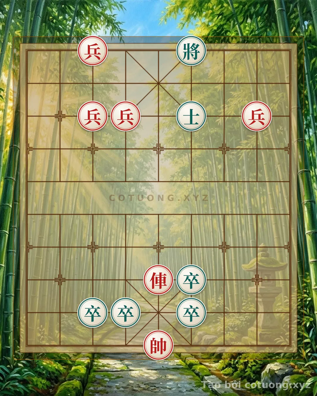 Challenge: Xiangqi Position: Red Rook at 5-3 Strikes Black General at 6-10 - Classic Checkmate Strategy - Can you solve it?