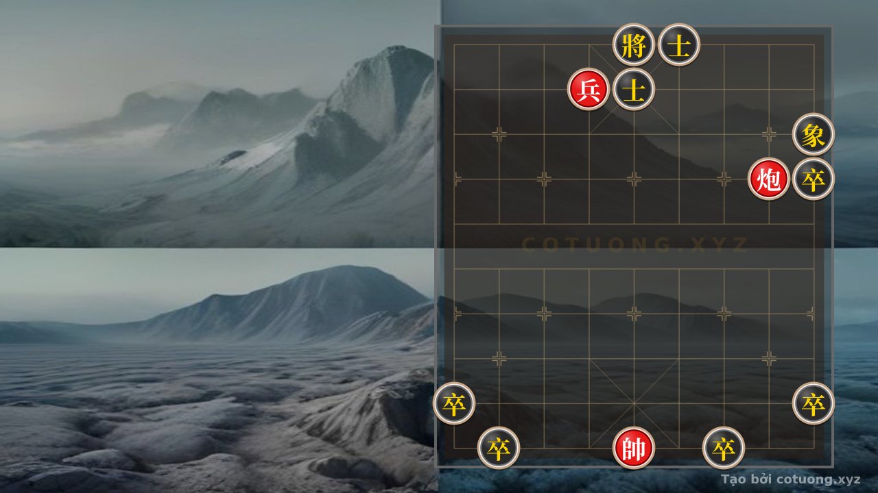 Thế cờ: Xiangqi Position: Red Breaks Black's Formation - Tactical Blitz — Cờ Tướng Online