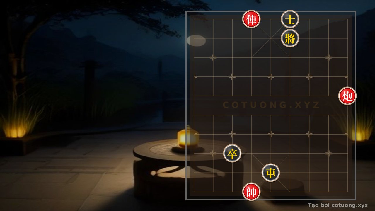 Thế cờ: Golden Secret of Chariot-Cannon vs. Chariot-Pawn-Guard: A Classic Endgame You Haven’t Mastered Yet! — Cờ Tướng Online