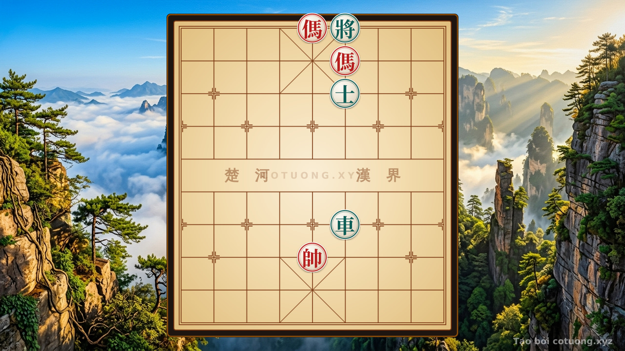 Thế cờ: The Red Elephants vs. the Black Army - The Mysterious General's Chess: The Most Critical Move in History — Cờ Tướng Online