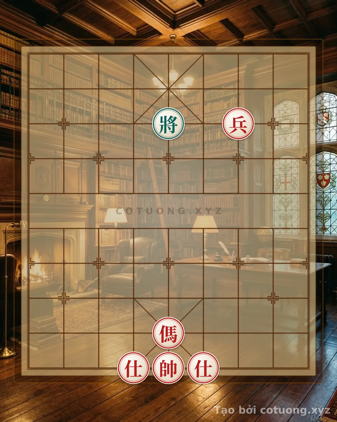 Challenge: Red General: Mastering the Double Horse Exchange in 'Lone Black General' - Can you solve it?