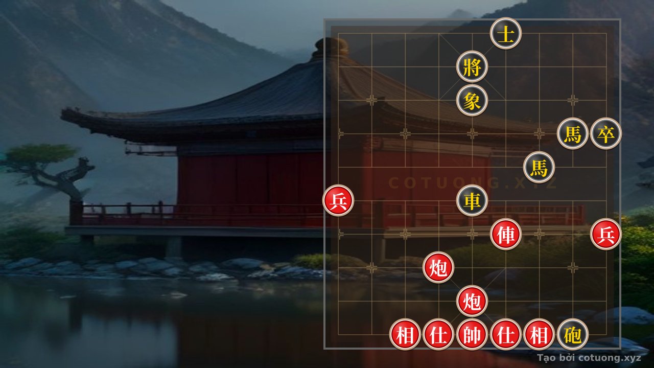 Thế cờ: The Crimson Symphony: Mastering the Art of Dominance in Grand Xiangqi Battles — Cờ Tướng Online