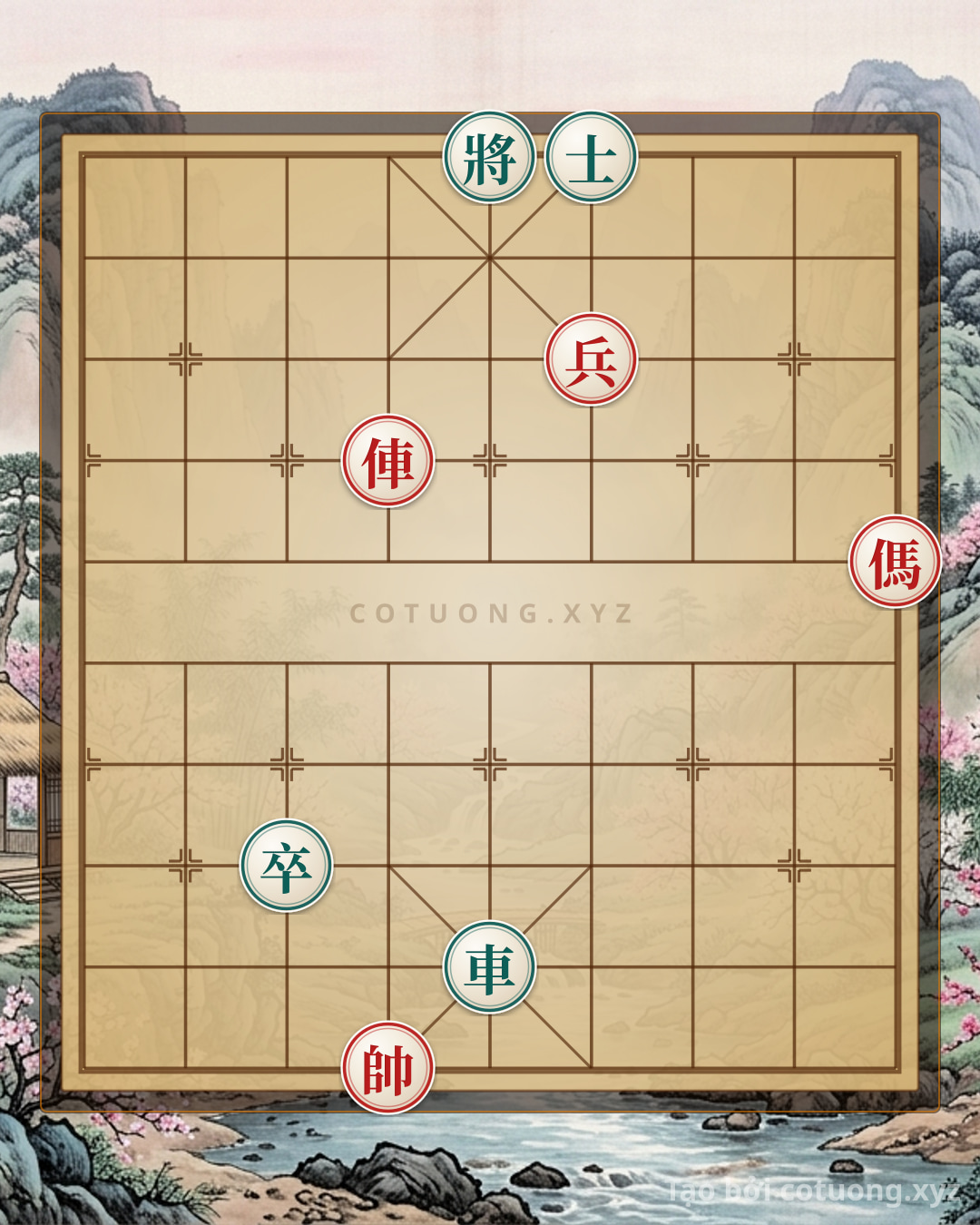 Challenge: Master Strategy: Red's Elephant Horse Chariot vs. Black's Elephant Chariot Advisor – Quick Win Tactics forPlayers - Can you solve it?