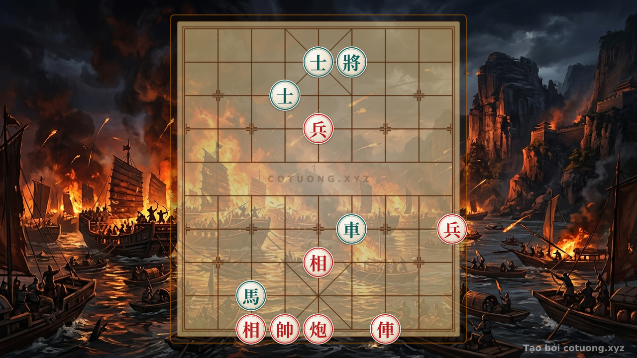 Thế cờ: Xiangqi (Chinese Chess) Analysis: 