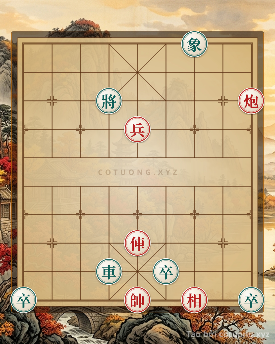 Thế cờ: Red General's Independent Game: 
