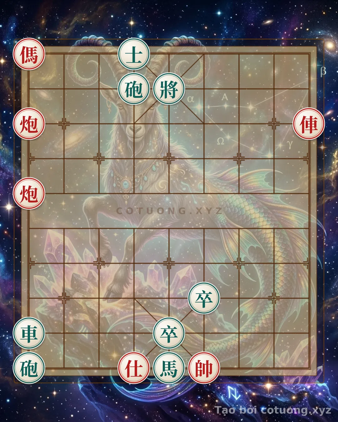 Thế cờ: Xiangqi Formation: Red vs. Black with Pressure - Defensive Tactics Guide — Cờ Tướng Online