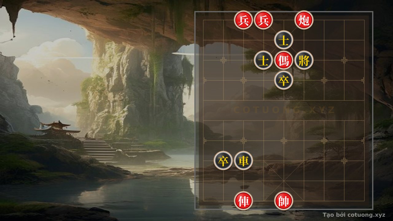 Challenge: Xiangqi: Strategy for Exploiting the Black Chariot on File 3 in the Double Horse Formation - Optimal Tips for the Red Army - Can you solve it?