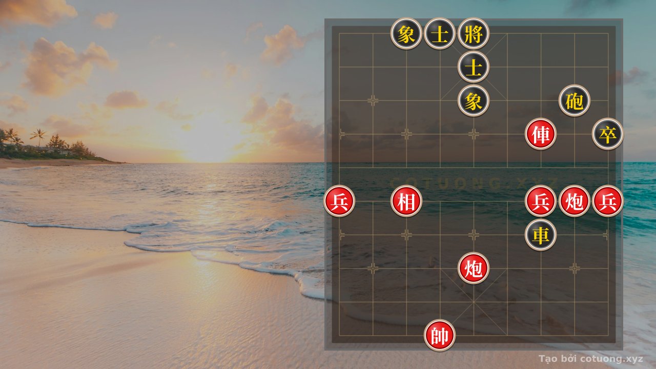 Thế cờ: The Secret to Counterplay in Xiangqi: When the Red Rook-Cannon and Pawn Face Off Against the Black Elephant-Cannon — Cờ Tướng Online