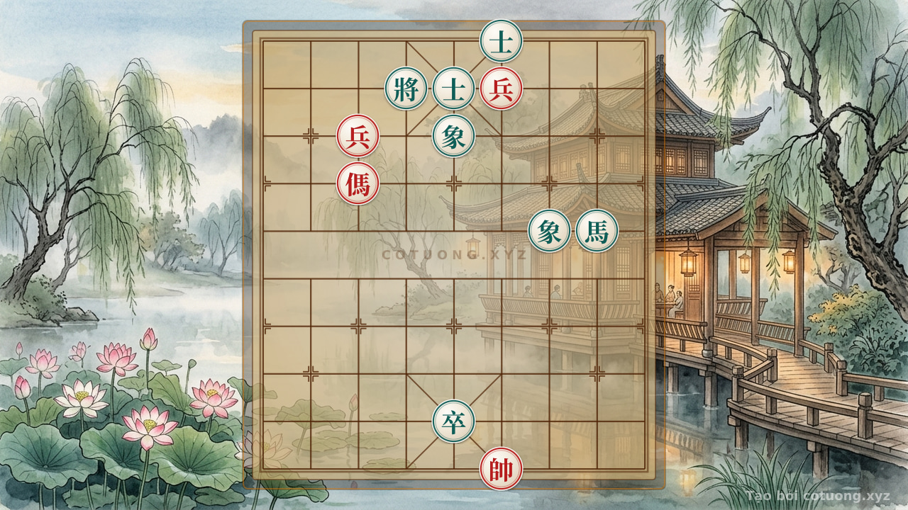 Thế cờ: The 'Red Horse on 7th File, 7th Rank' Trap - A Xiangqi Strategy for Beginners — Cờ Tướng Online