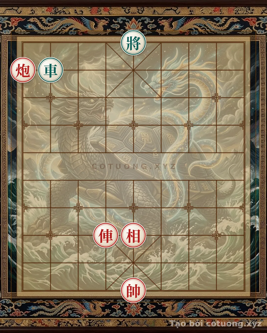 Challenge: Red Chariot and Red Cannon Clash: Black General's Defensive Tactics in the 'Empty Cannon' Formation - Can you solve it?
