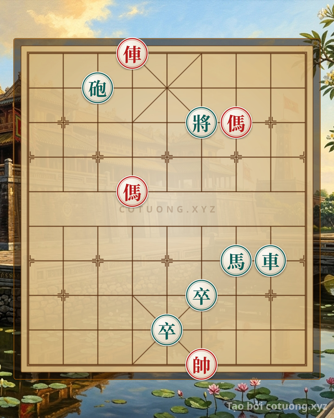 Challenge: Defensive Counterattack Secrets in Xiangqi: Neutralizing Opponent's Threats - Can you solve it?