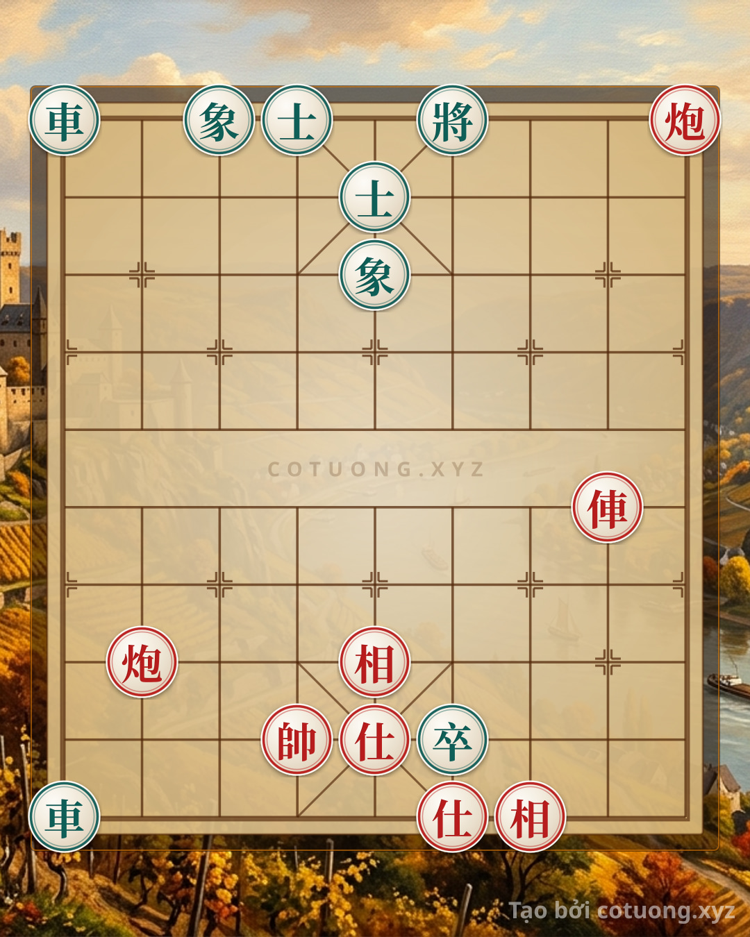 Challenge: Red Chariot Moves Straight on File 1: The 'Piercing' Strategy in a Super Difficult General's Chess Battle - Can you solve it?