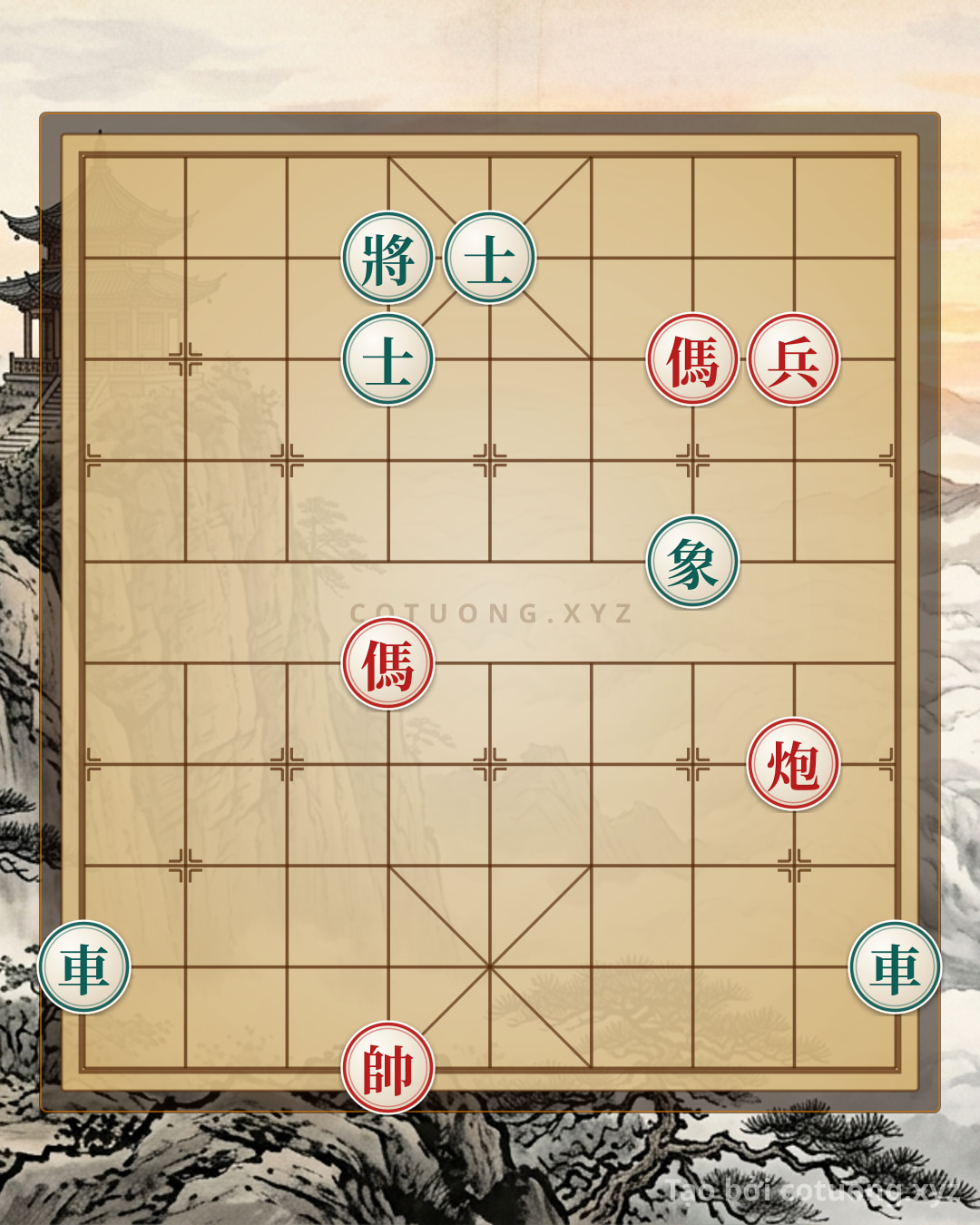 Challenge: 'Black Moon Night' - When the Red General Stands Alone at '6th File 1st Rank': 