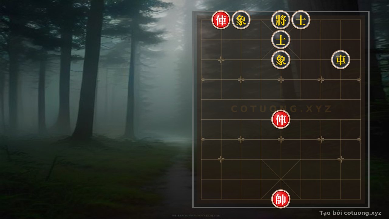 Thế cờ: Xiangqi: Rook Red Exposed on 8th Rank 10 - Strategic Moves to Gain Advantage — Cờ Tướng Online