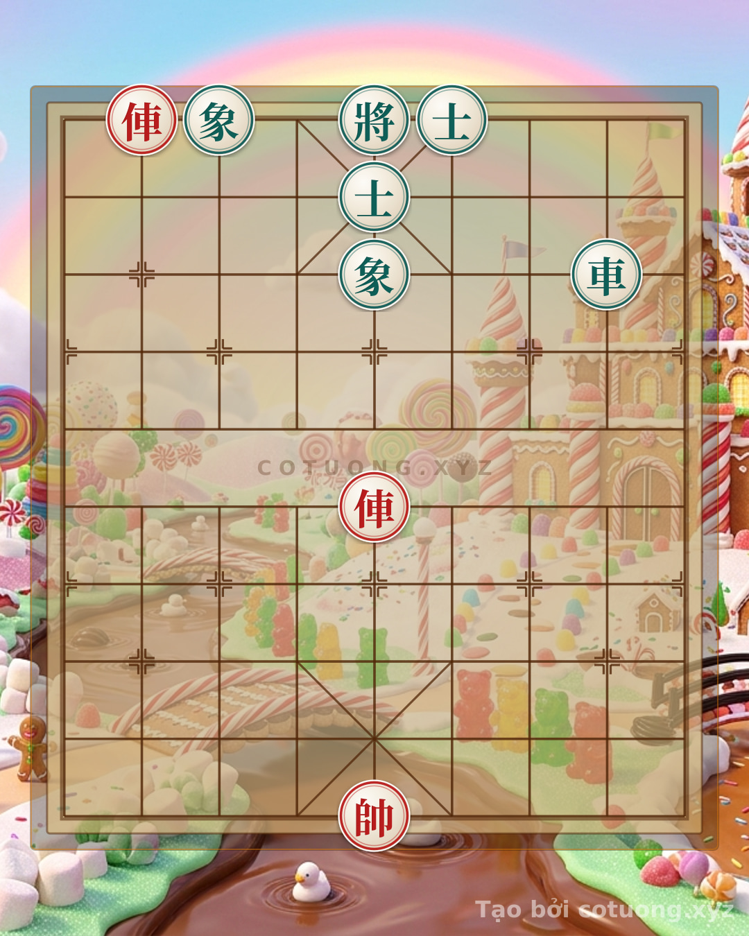 Challenge: Xiangqi: Rook Red Exposed on 8th Rank 10 - Strategic Moves to Gain Advantage - Can you solve it?