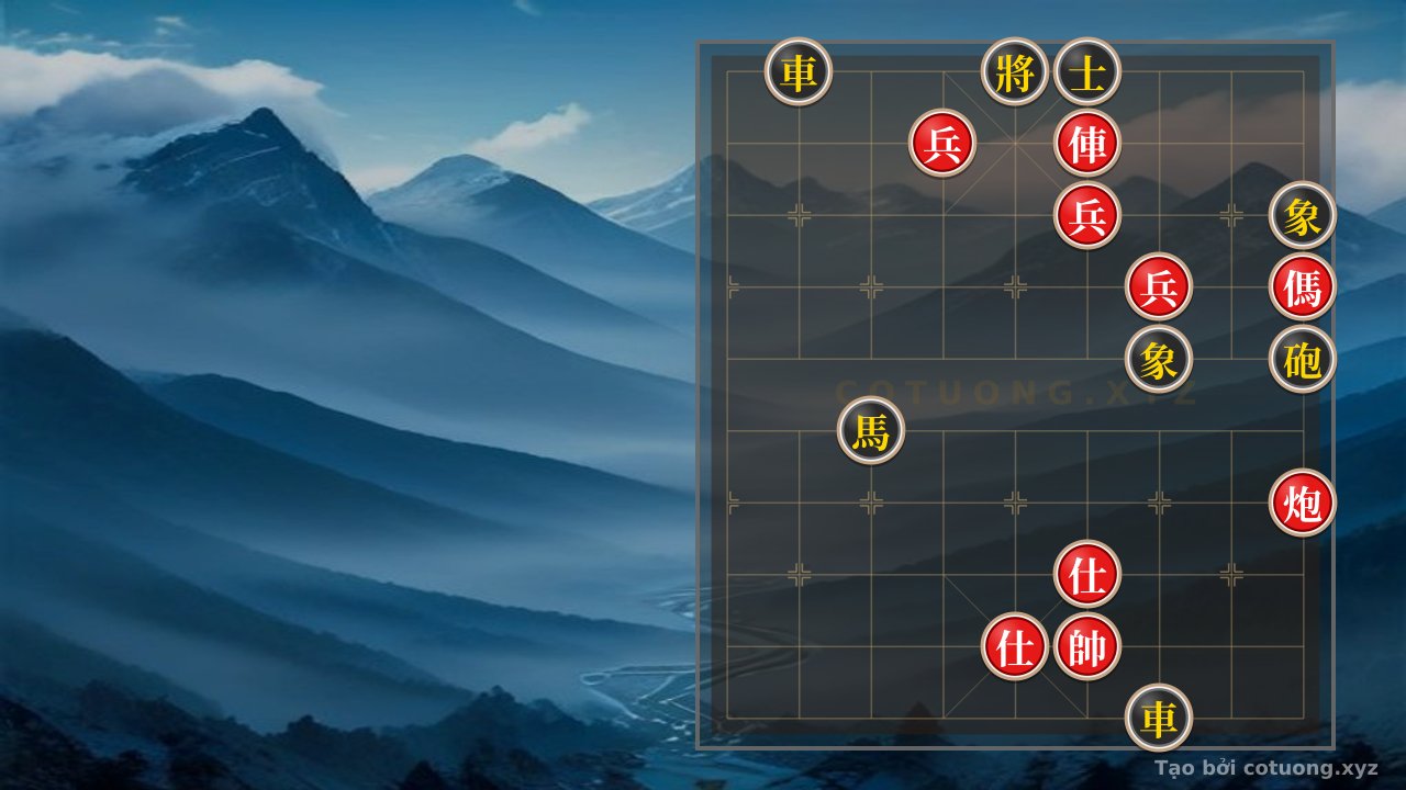 Thế cờ: Xiangqi: Red's Strategic Domination - Learn the 'Red Dictionary' — Cờ Tướng Online