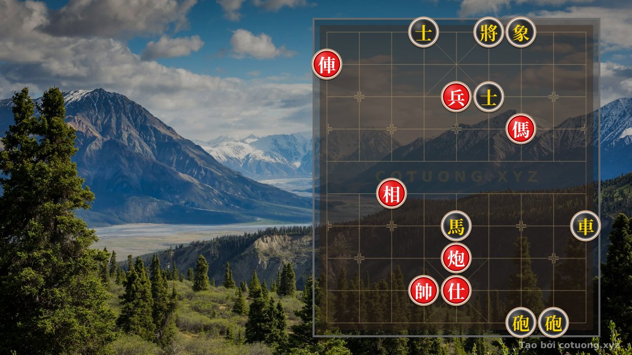 Thế cờ: Red General Chess: Strategy 'Chariot Rush' and Counterattack 'Empty Cannon' - Online Xiangqi — Cờ Tướng Online