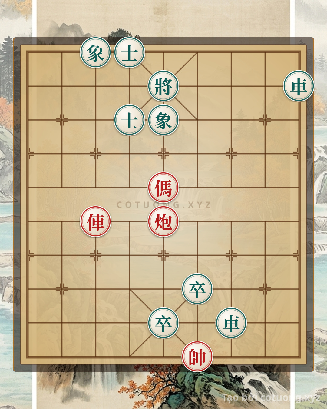 Challenge: Xiangqi: The Red Strategy That Makes Black Choke - Analysis of the Turning Move - Can you solve it?