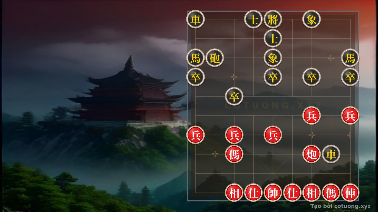 Thế cờ: Xiangqi: Lessons of Life and Death in Every Move - Analysis of the Red vs. Black Battle — Cờ Tướng Online