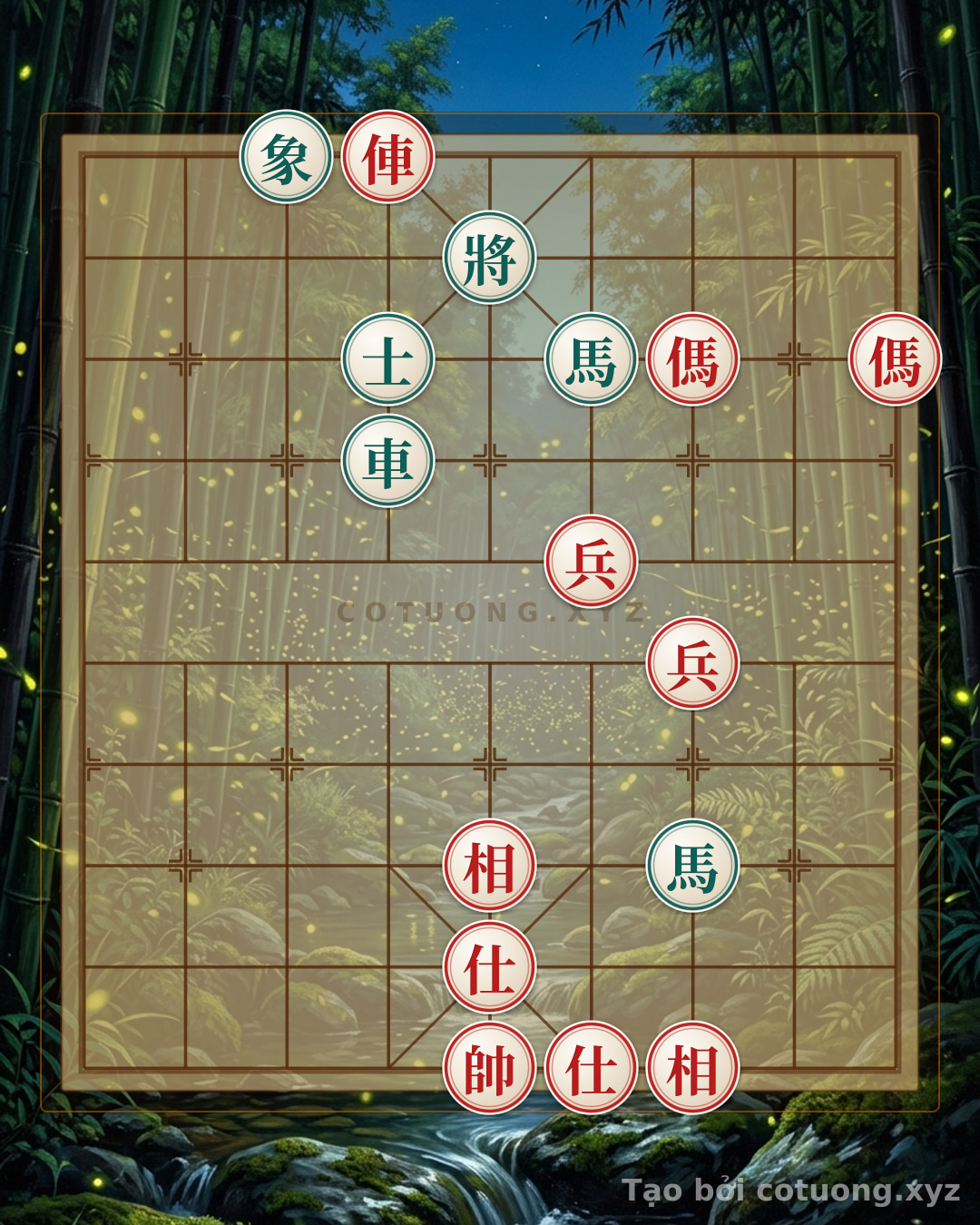 Challenge: Xiangqi Master's Secret: The Double Rook, Double Horse, and Double Pawn Opening to Crush Black's Double Horse - The Heartbreaking Move That Reverses Heaven and Earth - Can you solve it?