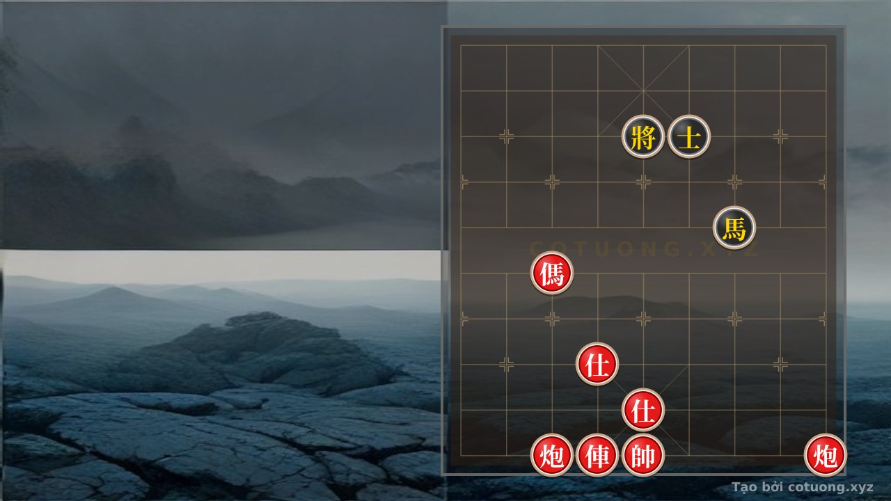 Thế cờ: The 'Two Horses Interlocking' Formation - Defensive Strategies for Black from the Grandmaster of Xiangqi — Cờ Tướng Online