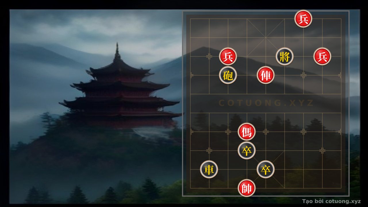 Thế cờ: The 'Red Chariot Attacks Black Cannon' Formation - A Secret to Victory in a Historic Battle — Cờ Tướng Online