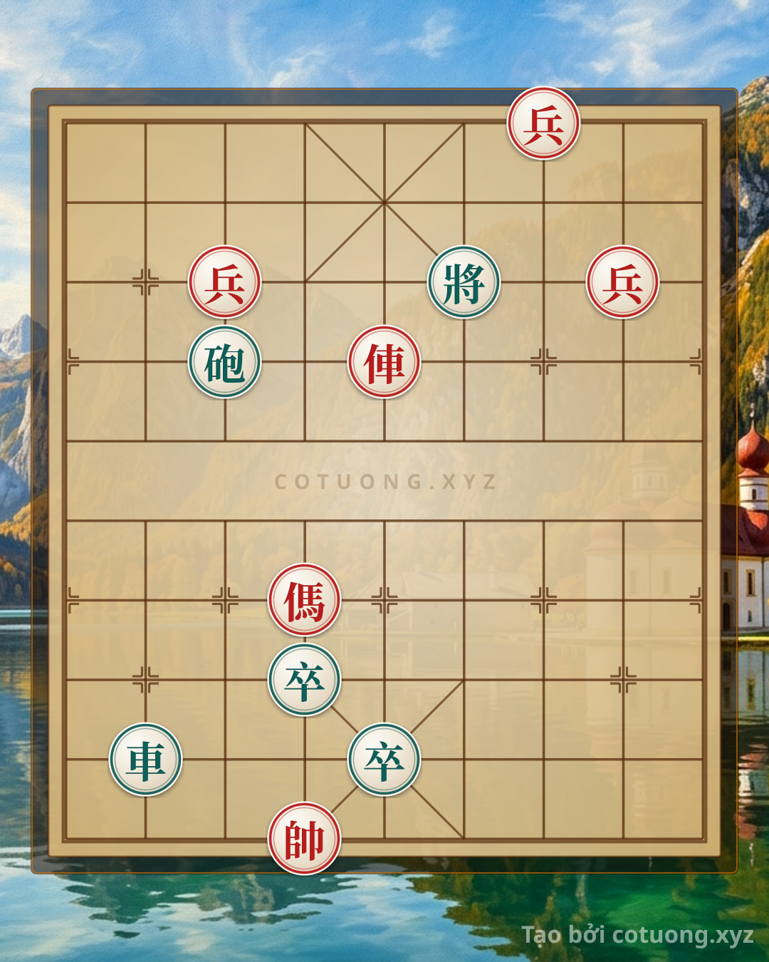 Challenge: The 'Red Chariot Attacks Black Cannon' Formation - A Secret to Victory in a Historic Battle - Can you solve it?