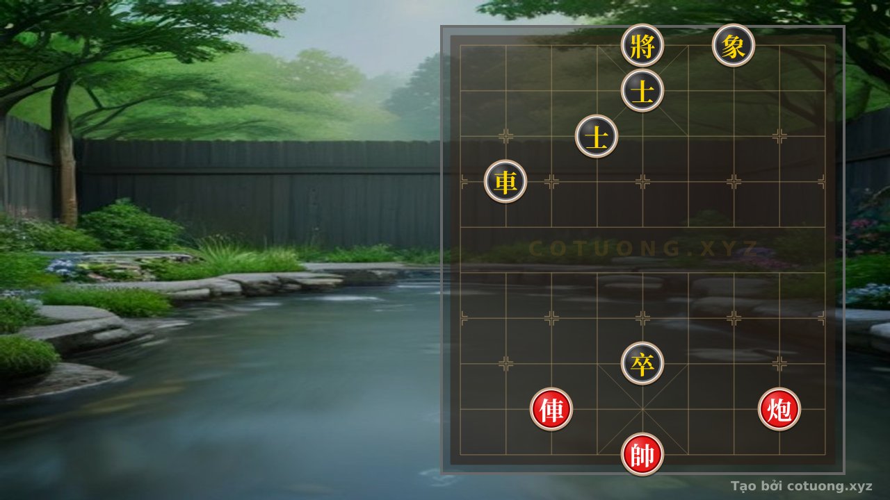Thế cờ: Xiangqi 'General's Lone Road' - The Secret to Defeating Opponents with Only Rooks and Cannons in 3 Moves — Cờ Tướng Online