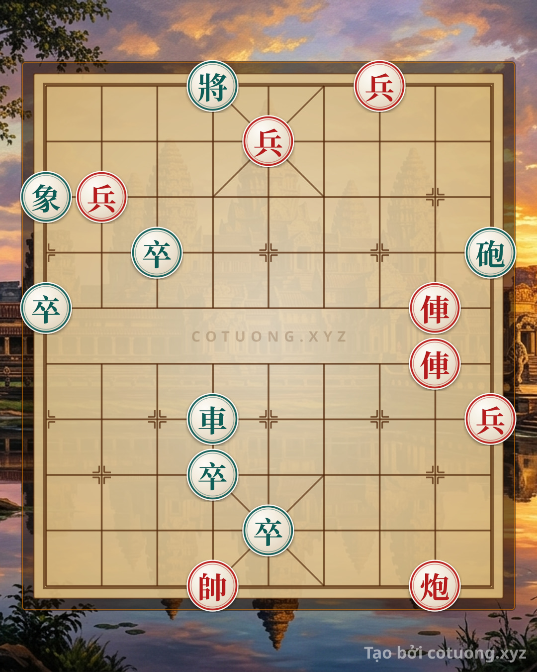 Challenge: Xiangqi: Defense Against Red Rook's Escape - Can you solve it?