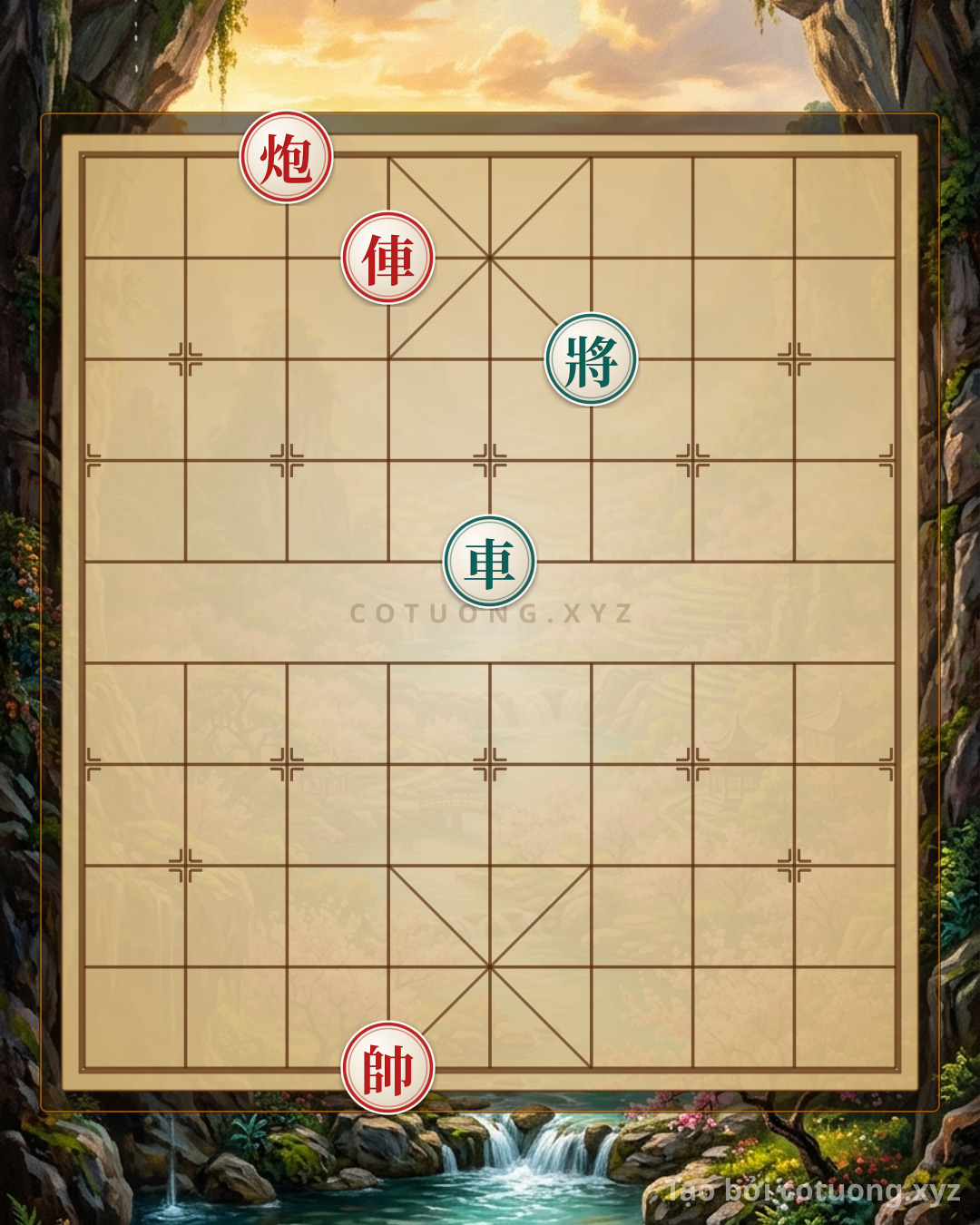Challenge: Art of Defensive Counterattack: Red Cannon at 7-10 and Red Chariot at 6-9 - Can you solve it?