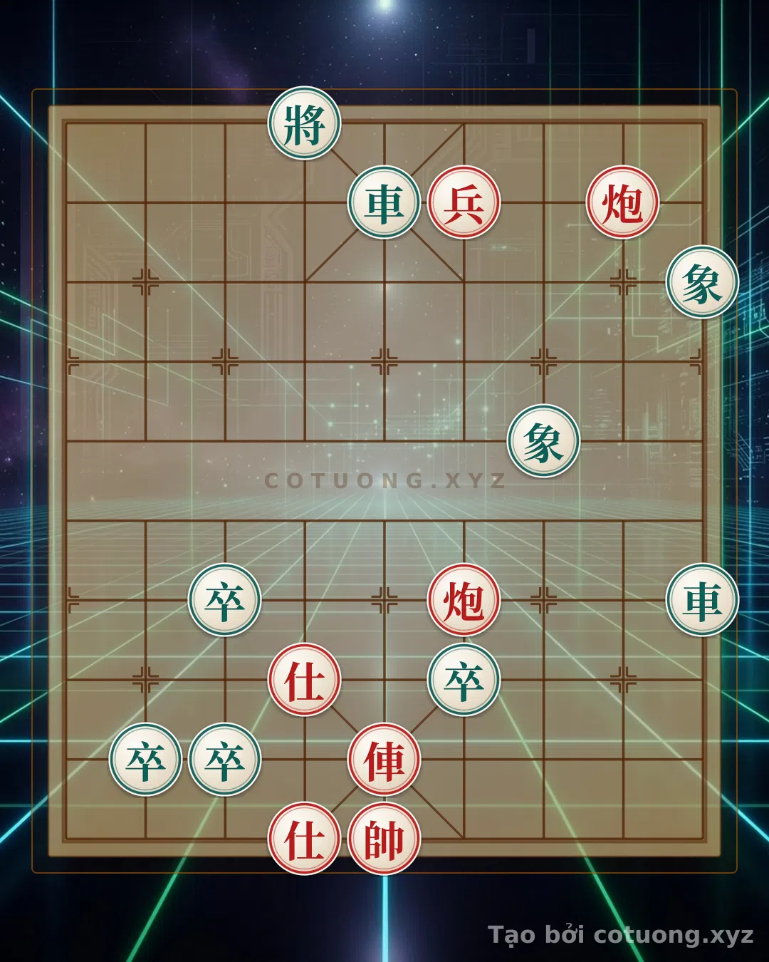 Challenge: Xiangqi Tactical Secrets: Mastering the Defense with the Black Rook at 5th Rank 9th File - Can you solve it?