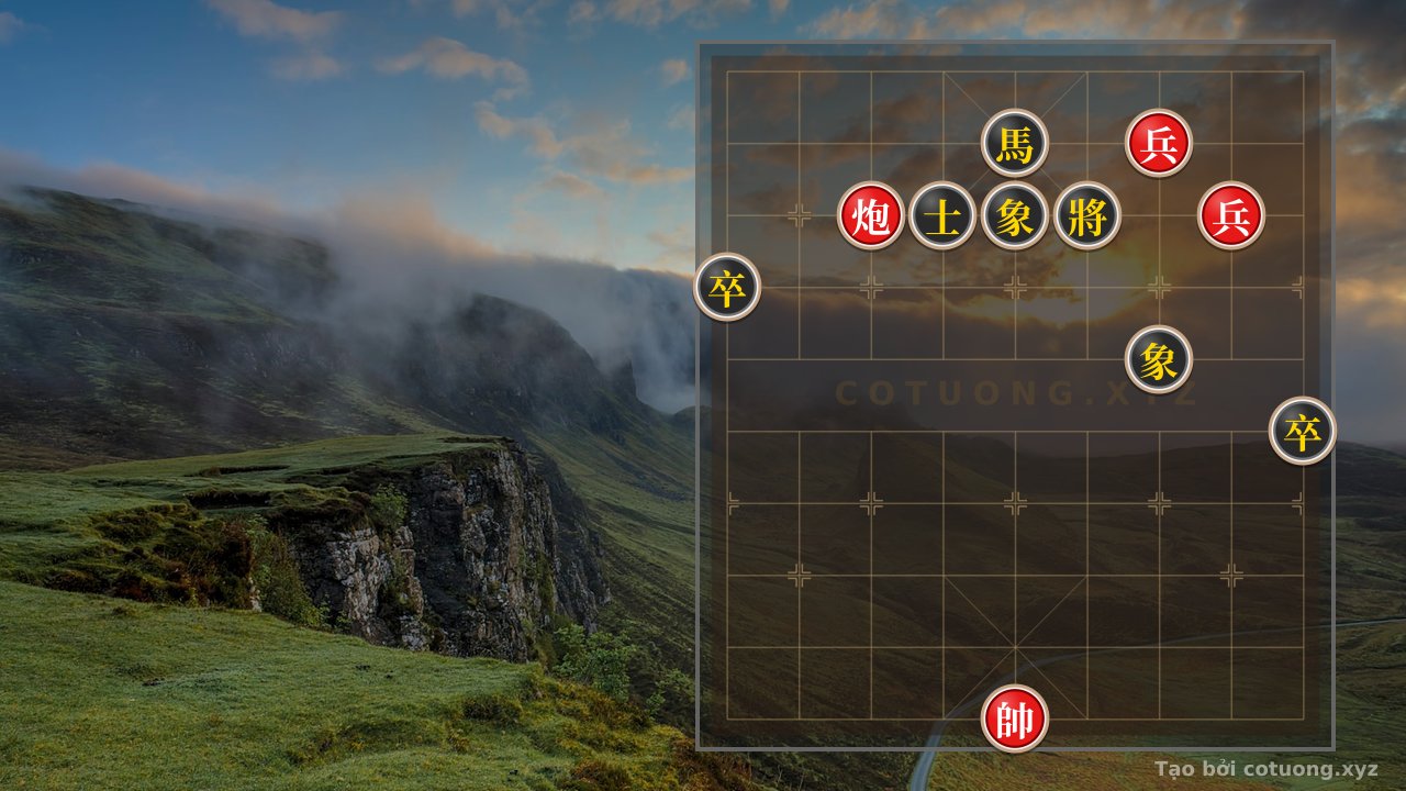 Thế cờ: The 'Black Horse on File 5' Trap - The Secret of the Red Cannon on File 7 in a Level 1/10 General's Opening — Cờ Tướng Online