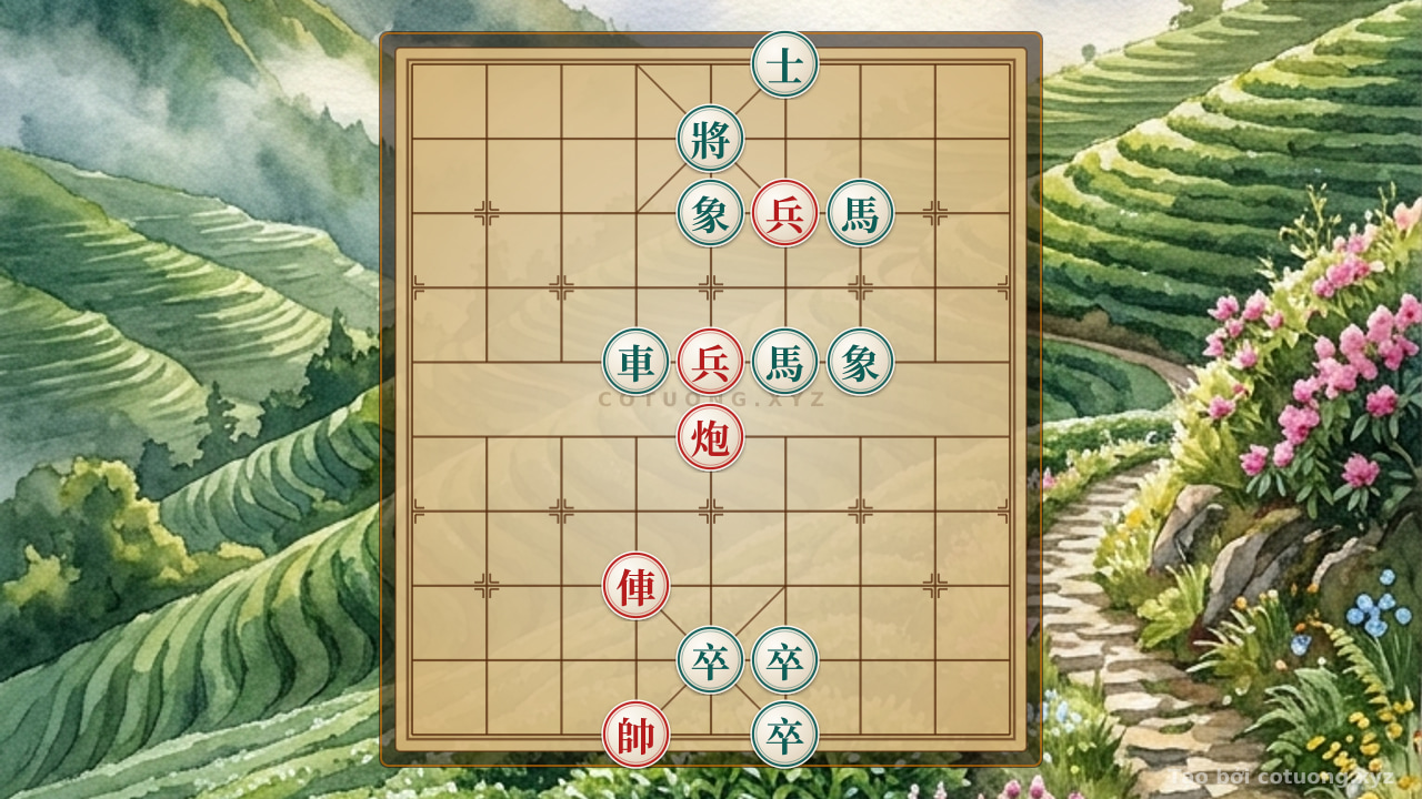 Thế cờ: The 'Red Cannon on 5th File, 5th Rank' Trap - Defensive Tactics for Black in theXiangqi Opening — Cờ Tướng Online