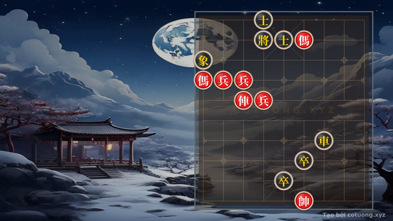 Thế cờ: Xiangqi: Double Horse Face-to-Face Battle - Decisive Breakthrough Tactics — Cờ Tướng Online